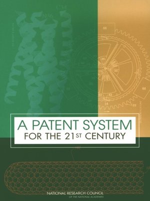 cover image of A Patent System for the 21st Century